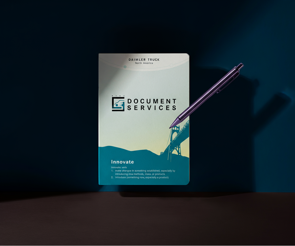 Design projects cover - showcasing a notebook cover designed by Rohan